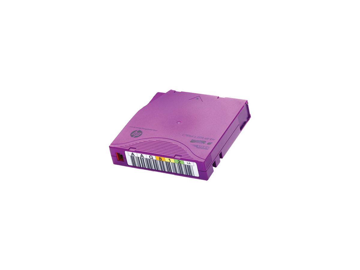 HP LTO Ultrium 6 2.5TB/6.25TB C7976A Data Tape (4948382940063)