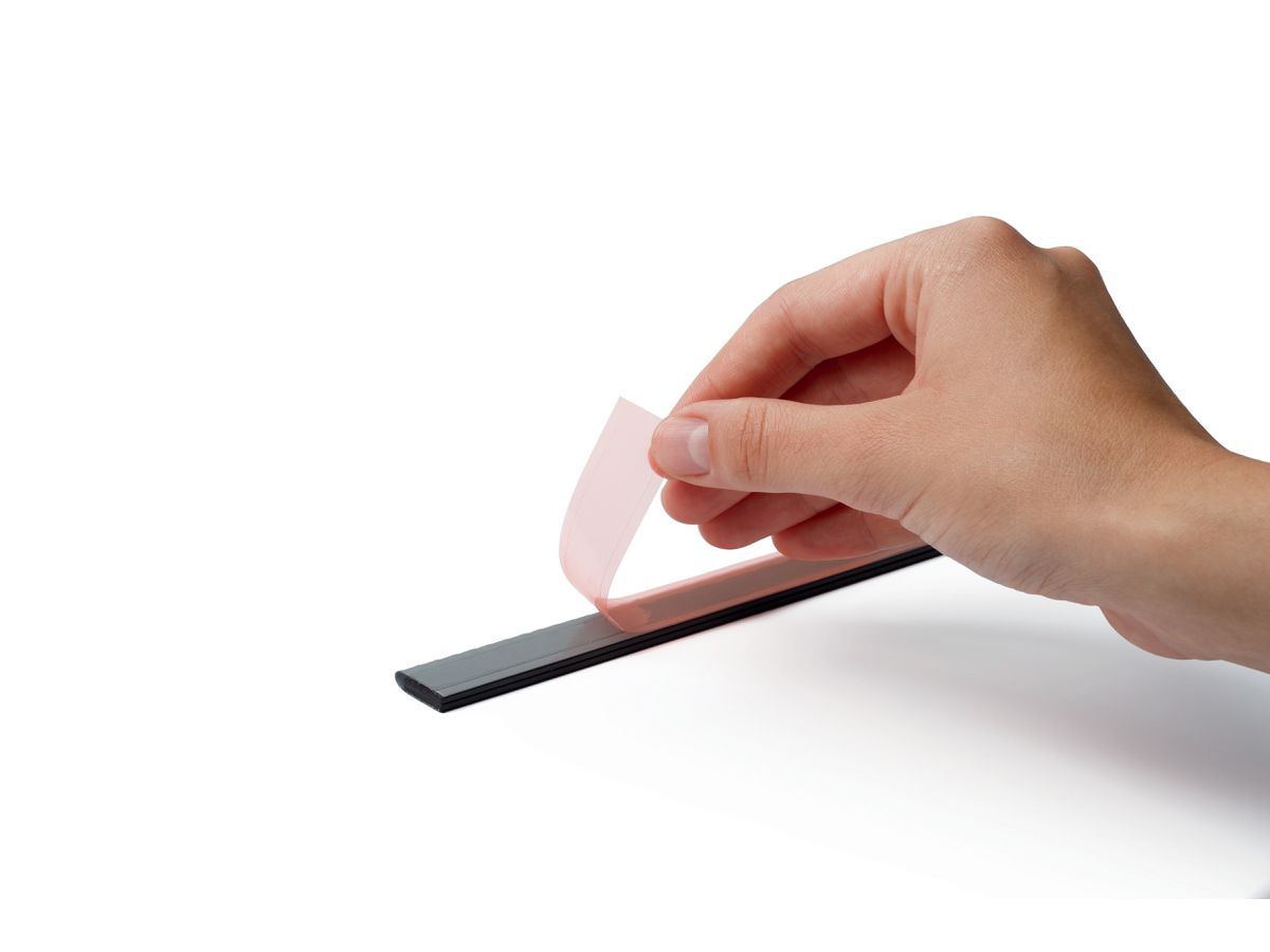 DURABLE DURAFIX Rail 210mm 470623 metallic silver 5 pcs. (4005546992020)