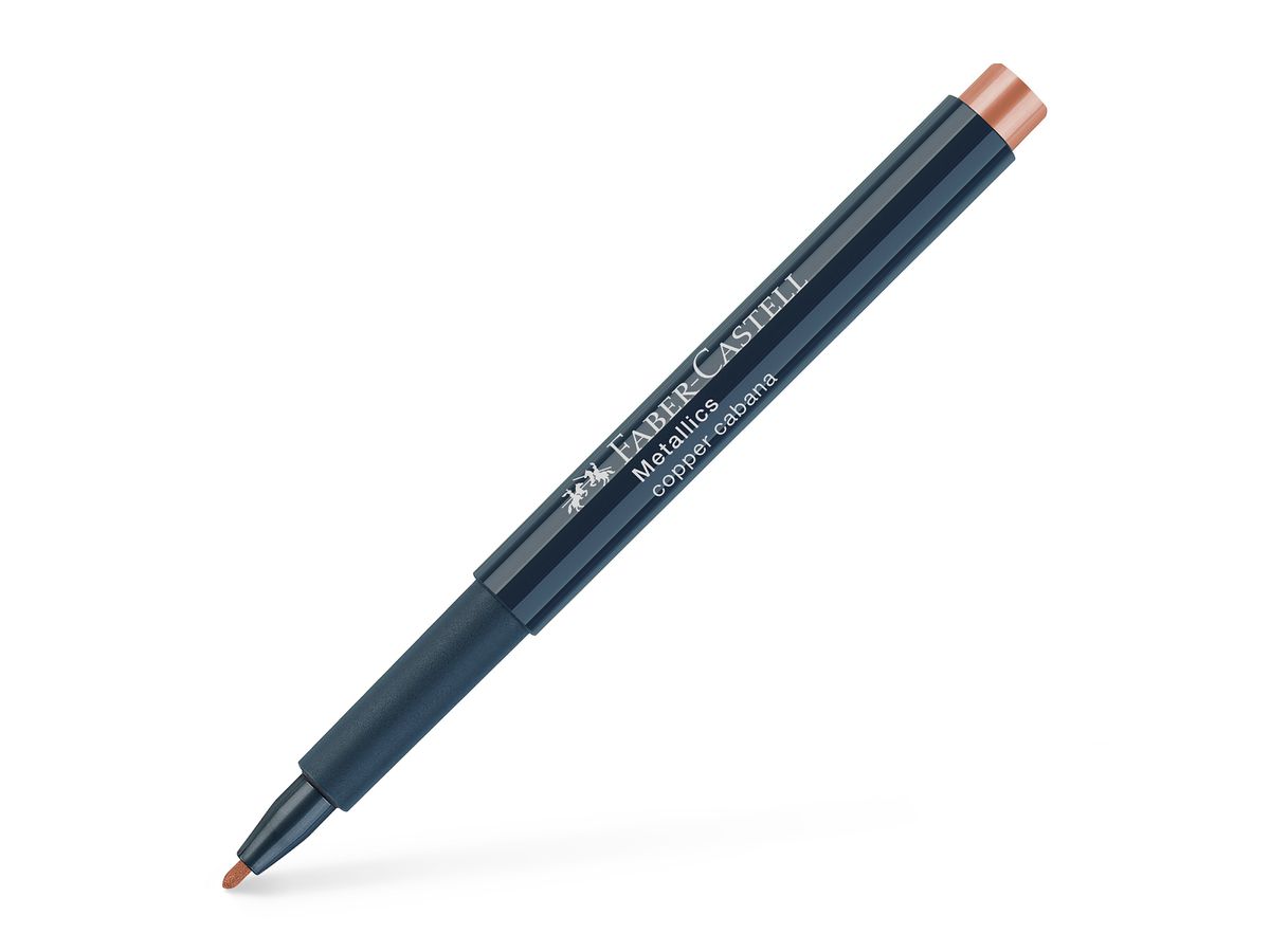 FABER-CASTELL Metallic Marker 1.5mm 160752 copper cabana (4005401607526)