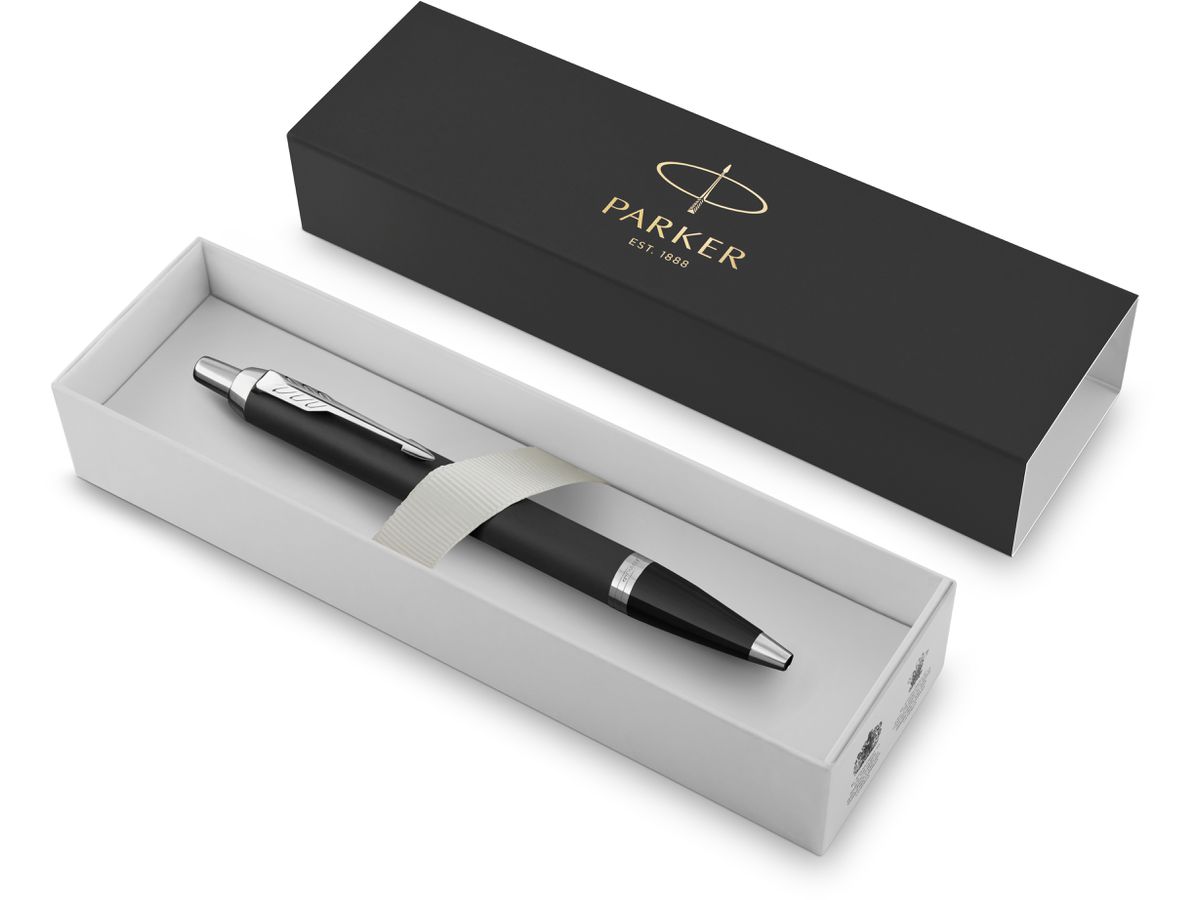 PARKER Penna sfera M 2143632 IM ESSENTIAL Matte Black (3026981436321)