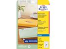 AVERY ZWECKFORM Etichette 63,5x29,6mm J4721-25 trasparente 675 pezzi (4004182047217)