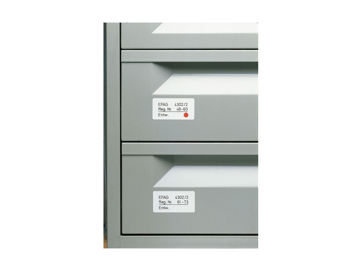 HERMA Etichette universali 22x32mm 2430 bianco 640 pezzi/32 fogli (4008705024303)