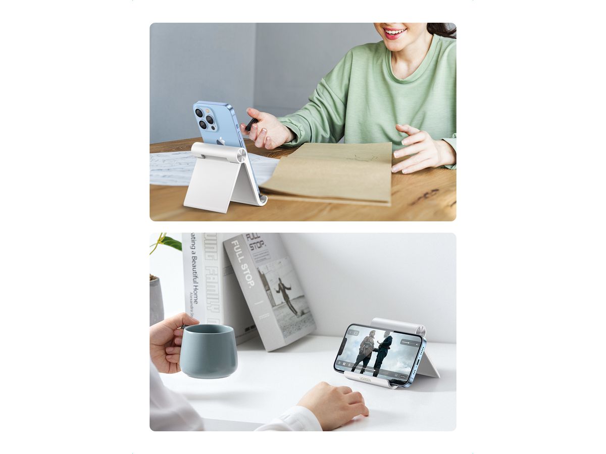 UGREEN Multi-Angle Phone Stand 30285 White (6957303832859)