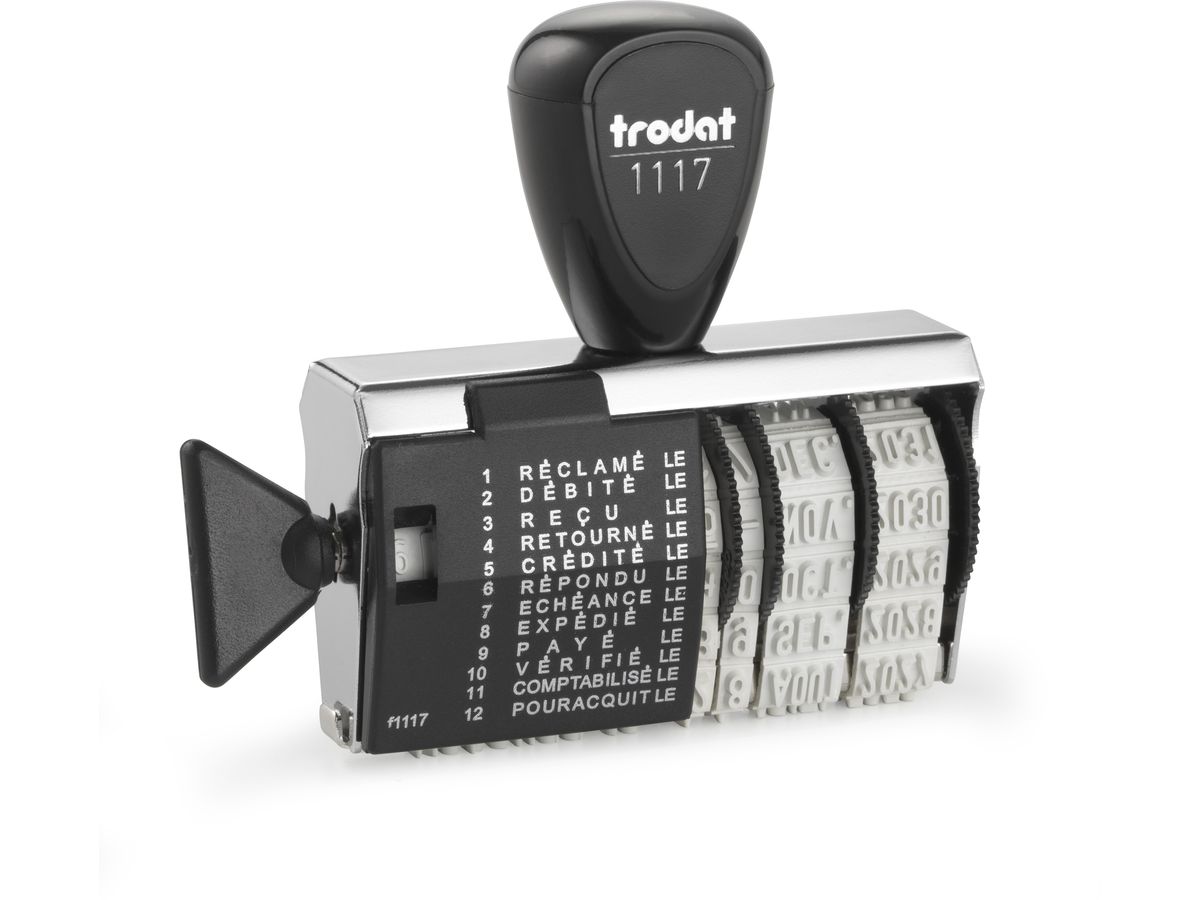 TRODAT Tampon text 1117FB 12 texte F (9008056786597)