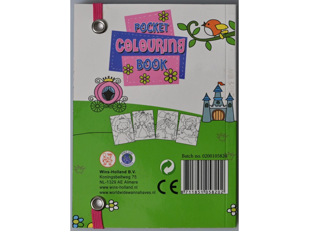 ROOST Livre à dessin de poche B0582 2 assorté 10x13,8cm (8711851058202)