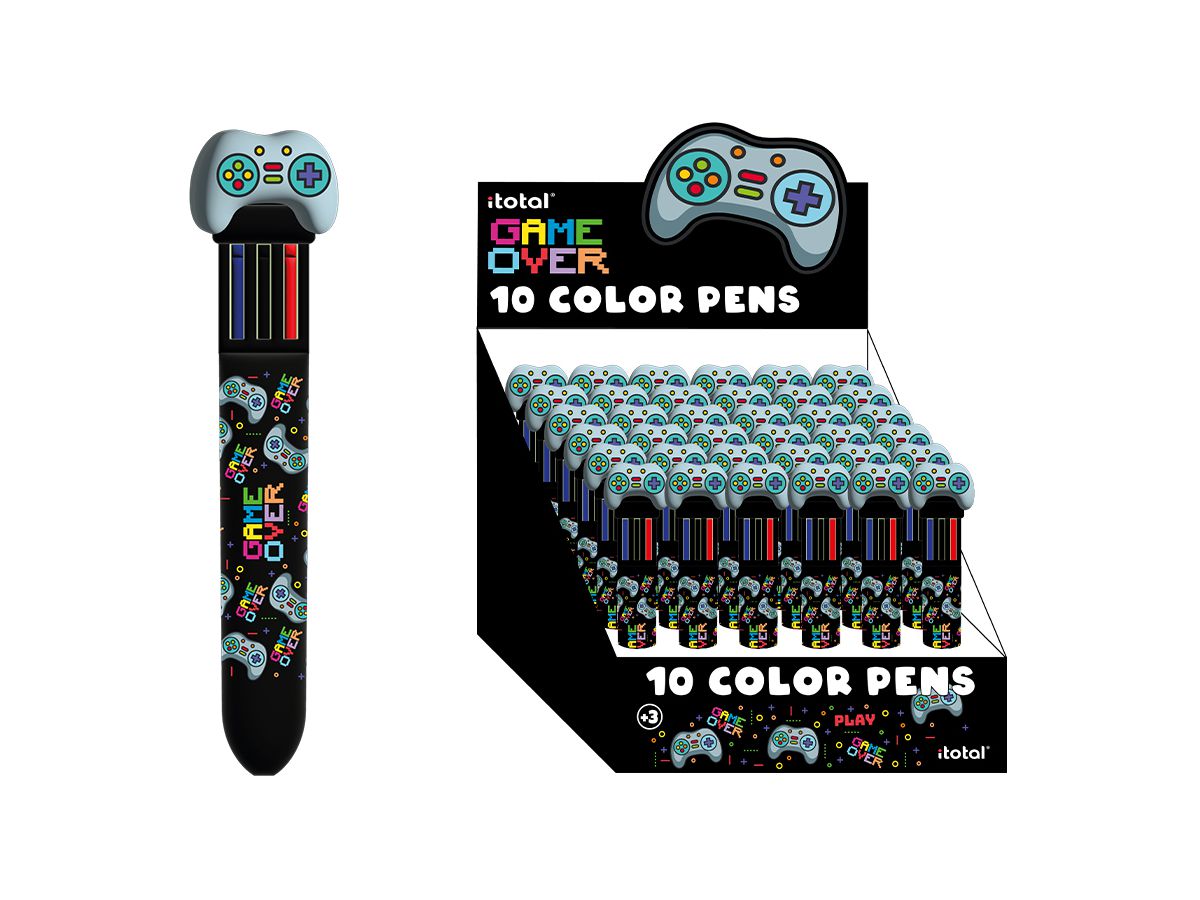 I-TOTAL multicolor pen Lets Play XL2370E 10 colori (8059037072643)