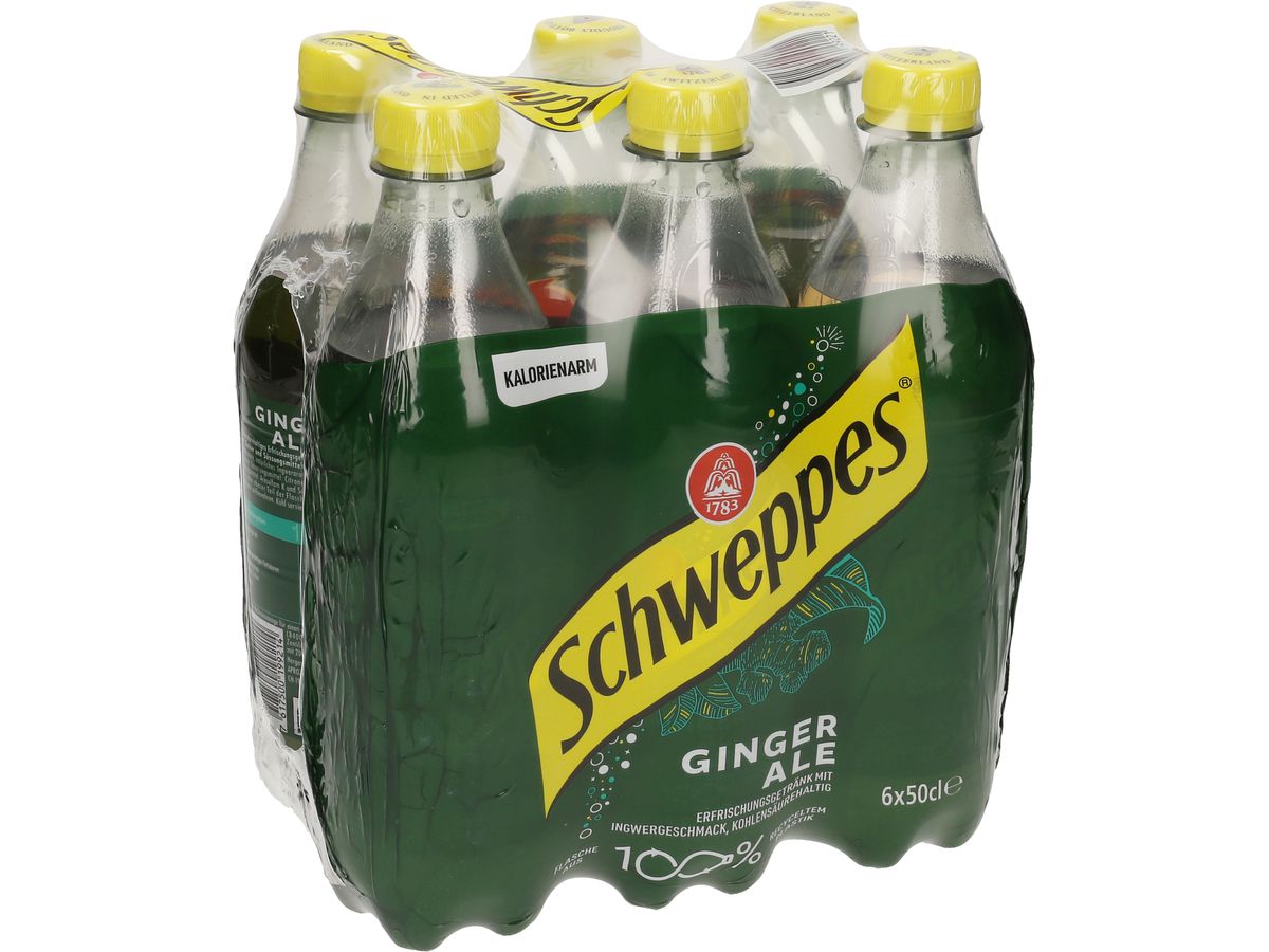 SCHWEPPES Ginger Ale Pet 2368 50 cl, 6 pcs. (7617500199221)
