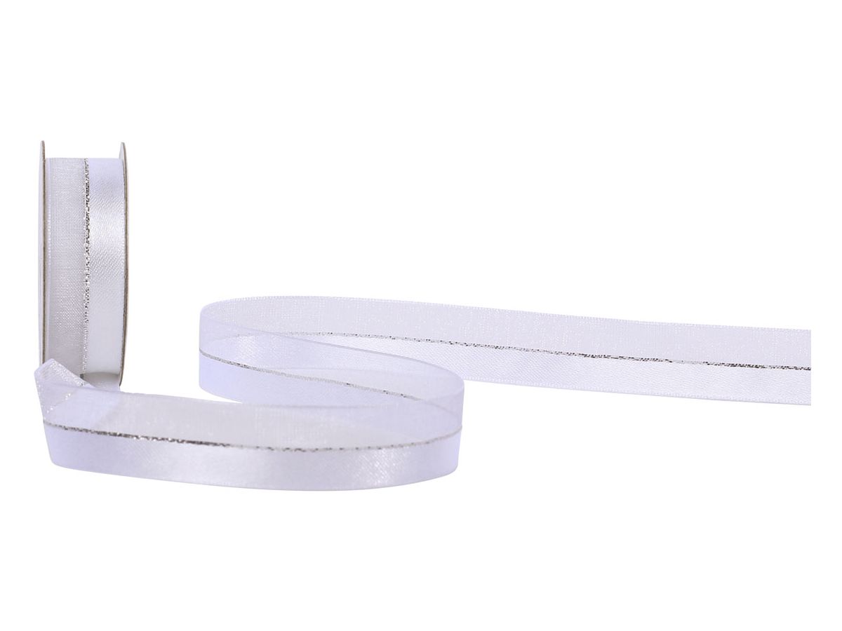 SPYK Bande Cubino Elégance 1458.1654 16mmx3m Blanc-Or (7611475275362)