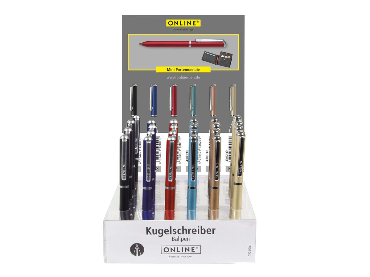 ONLINE Penna sfera 43028 Graphite Pen,nero (4014421430281)