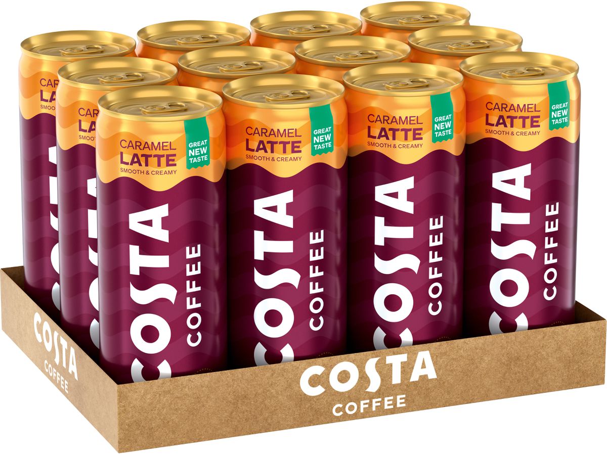 COSTA Coffee Latte Alu 5284 25 cl, 12 pcs. (5449000001221)