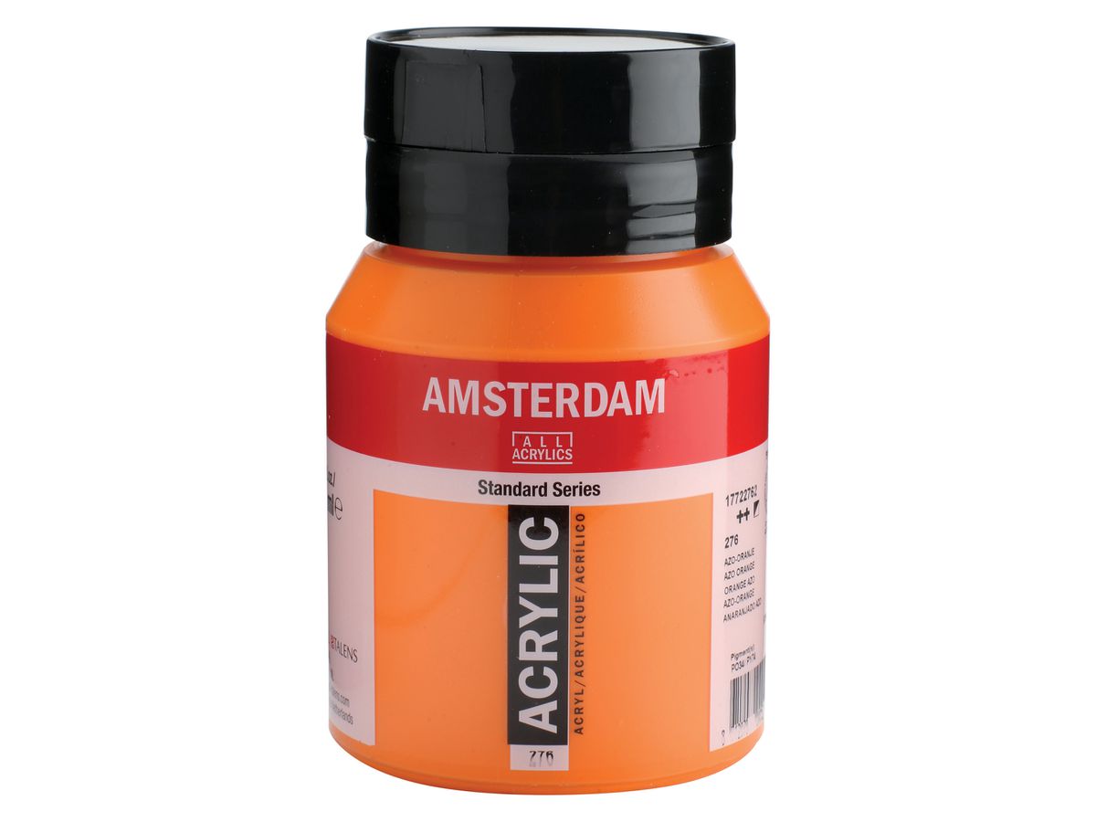 AMSTERDAM Colore acrilici 500ml 17722762 arancione 276 (8712079044152)