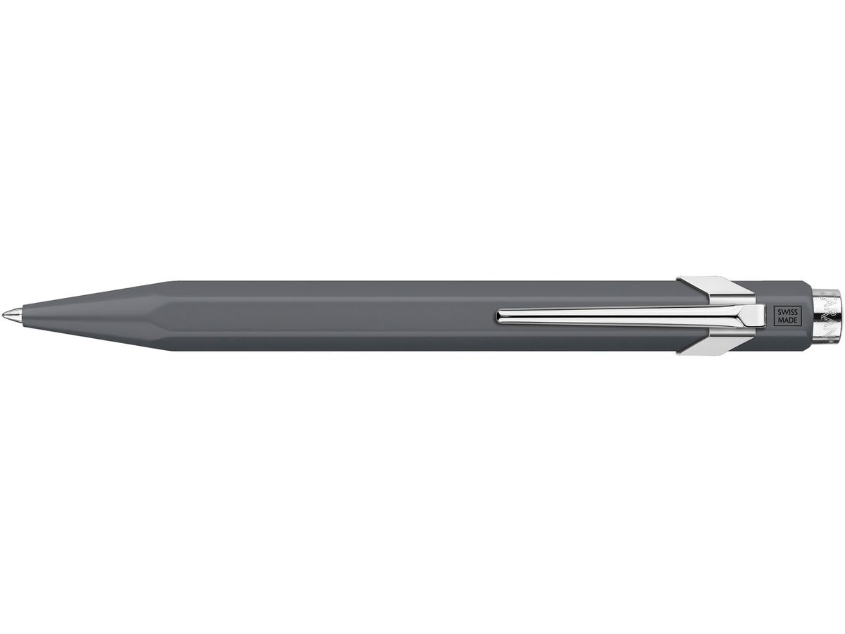CARAN D'ACHE Roller 849 0.7mm 846.595 grau, mit Metalletui (7630002346313)