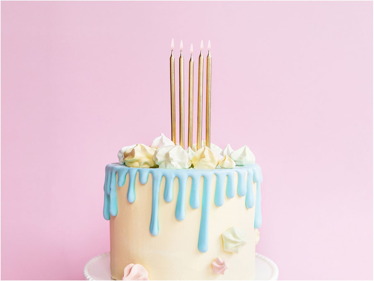 PARTYDECO Geburtstagskerzen 12.5cm SCD-1-019ME gold 12 Stück (5902230748149)