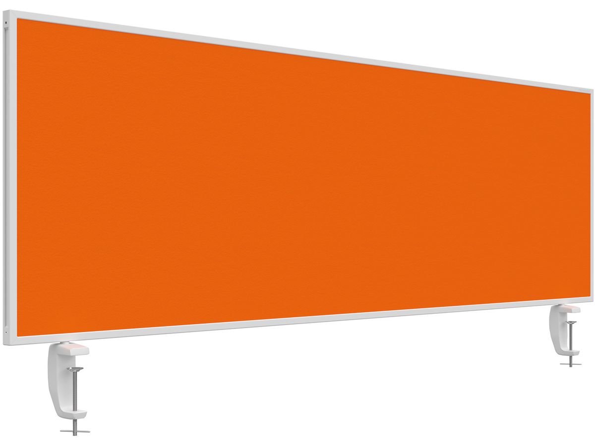 MAGNETOPLAN Séparateur de bureau VarioPin 1116044 orange 1600x500mm (4013695064536)