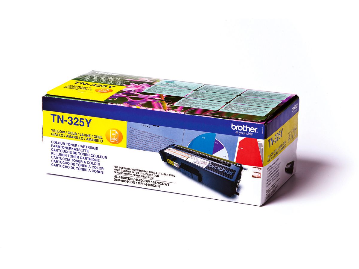 BROTHER Toner HY yellow TN-325Y HL-4150CDN 3500 pagine (4977766679411)