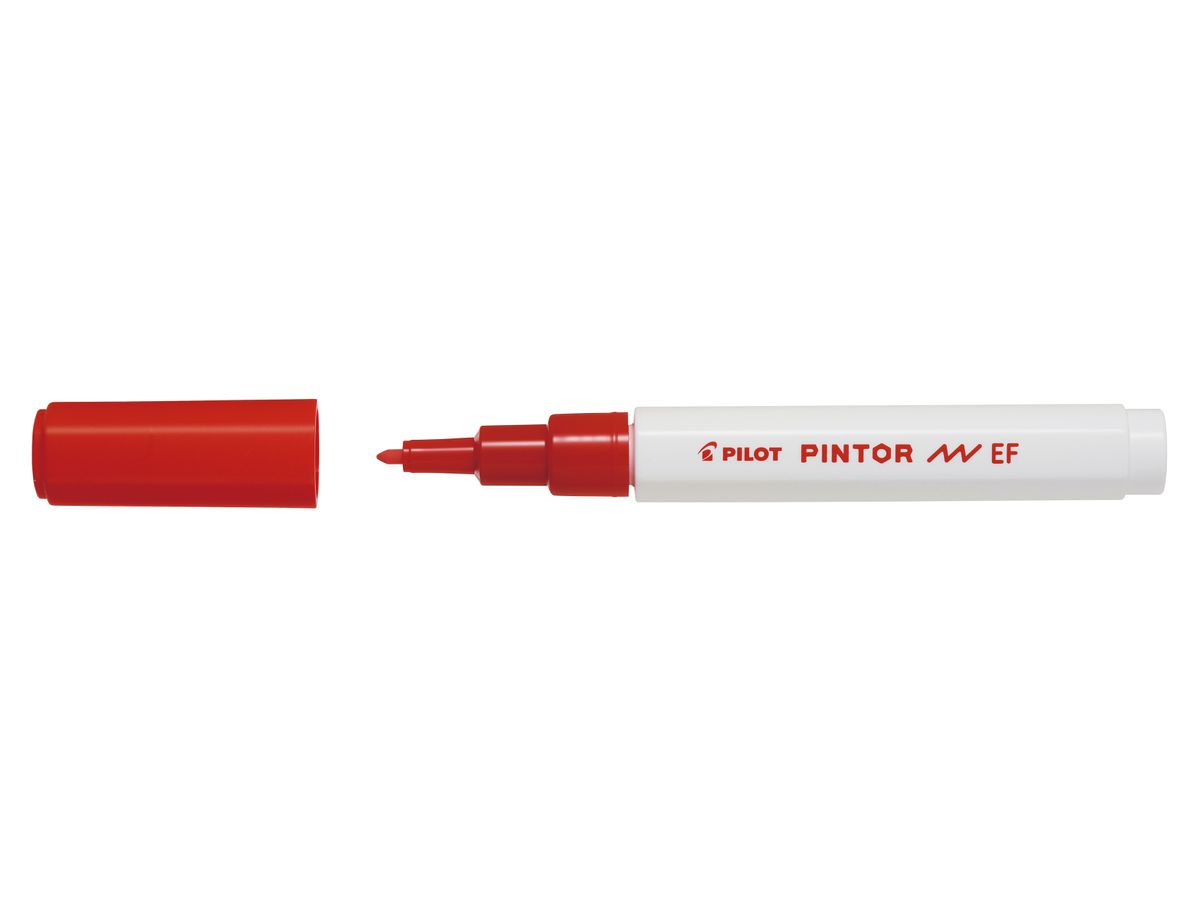 PILOT Marker Pintor 0.7mm SW-PT-EF-R rot (4902505556500)