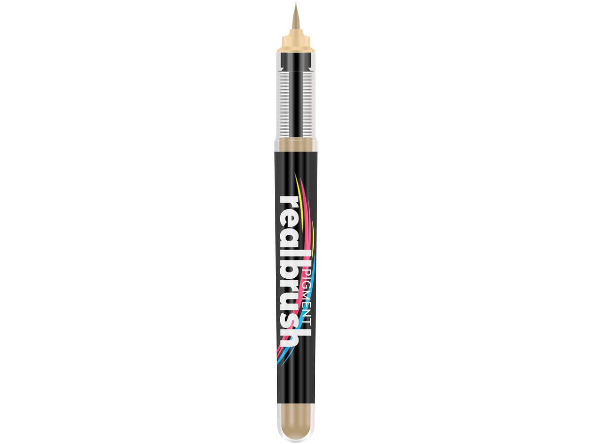 KARIN Real Brush Pen 0.4mm 33Z155 Pigment, mandorla (5904446031770)