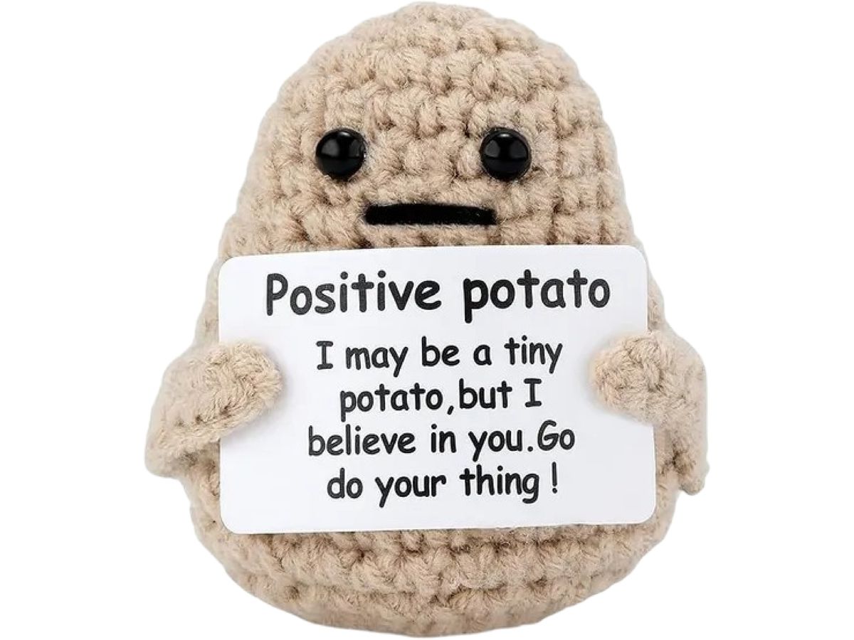 I AM CREATIVE Positive Potato 5.5cm 164089 beige (7611983252251)