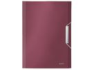 LEITZ Dossier de coll. Style PP A4 39570028 grenat 6 comp.200 flls. (4002432108114)