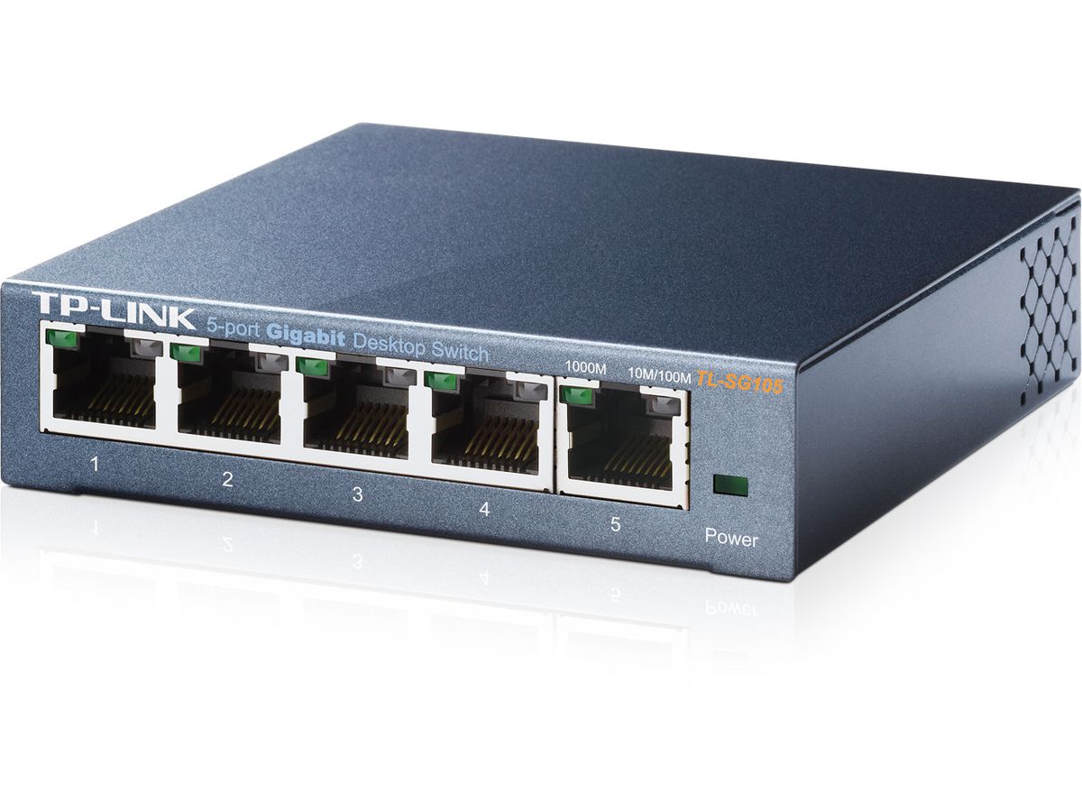 TP-LINK 5-port Metal Gigabit Switch TLSG105 (6935364021146)