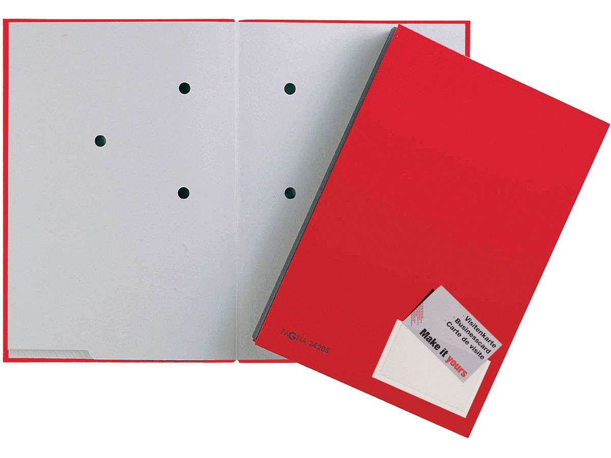 PAGNA Raccoglitore per firme A4 24205-01 rosso (4013951000032)