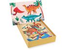 APLI KIDS Gioco magnetico Dino 19233 52 pezzi (8410782192336)