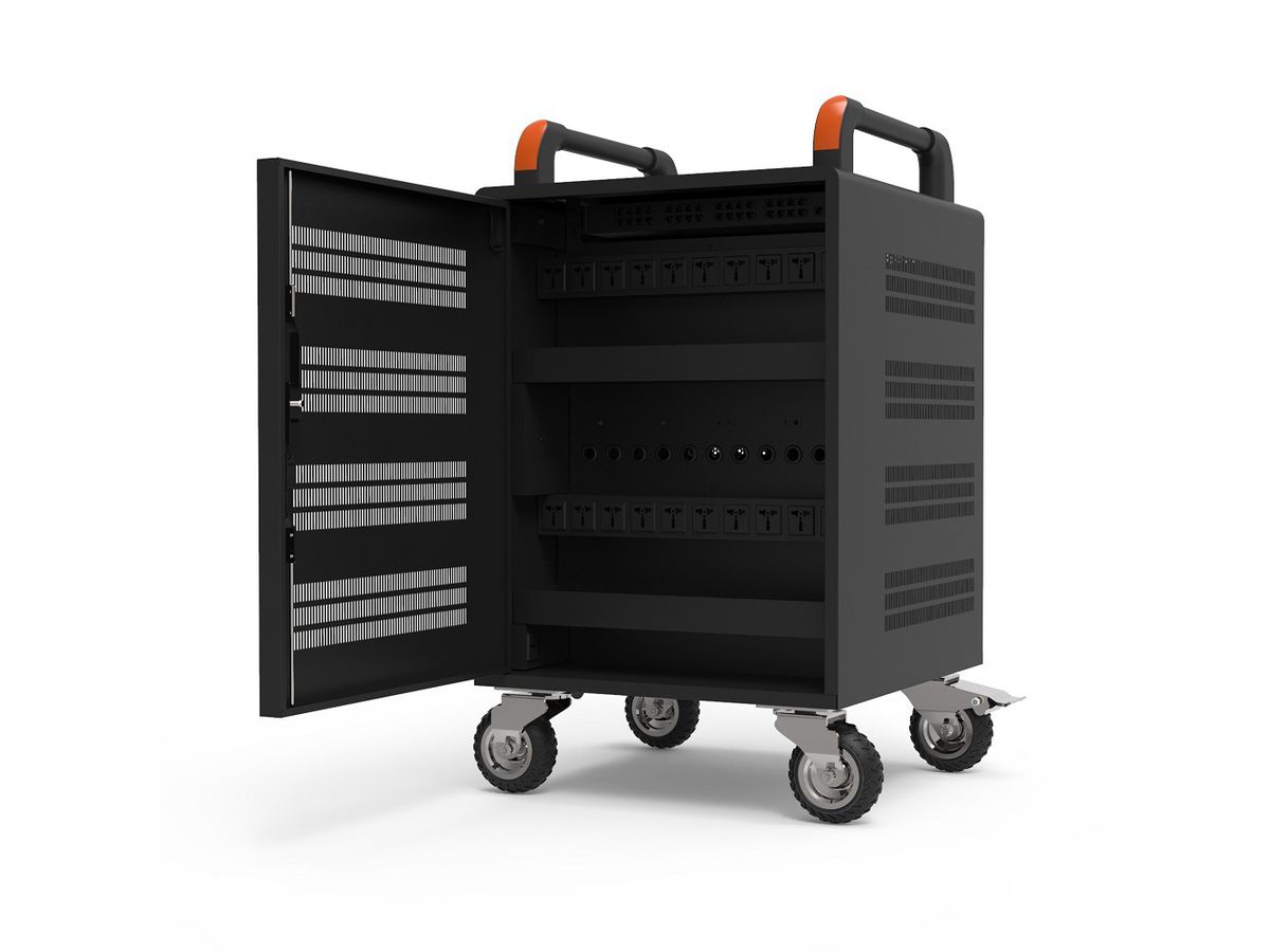 PORT naotic Charging Cabinet 901973 20 Notebooks+Rack 1XU 19Zoll (3567049019730)