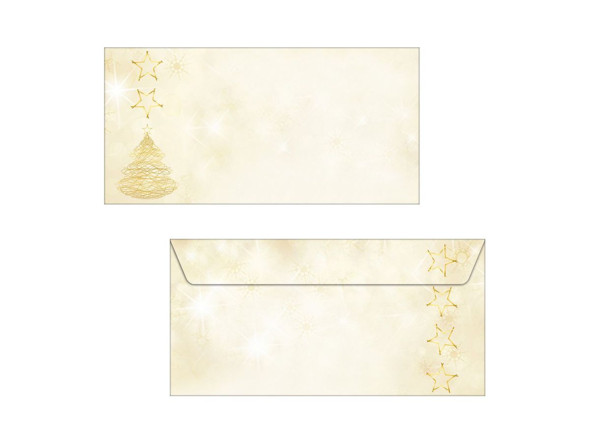 SIGEL Enveloppe Noël DU083 Christmas, DIN + 50 pcs. (4004360835353)