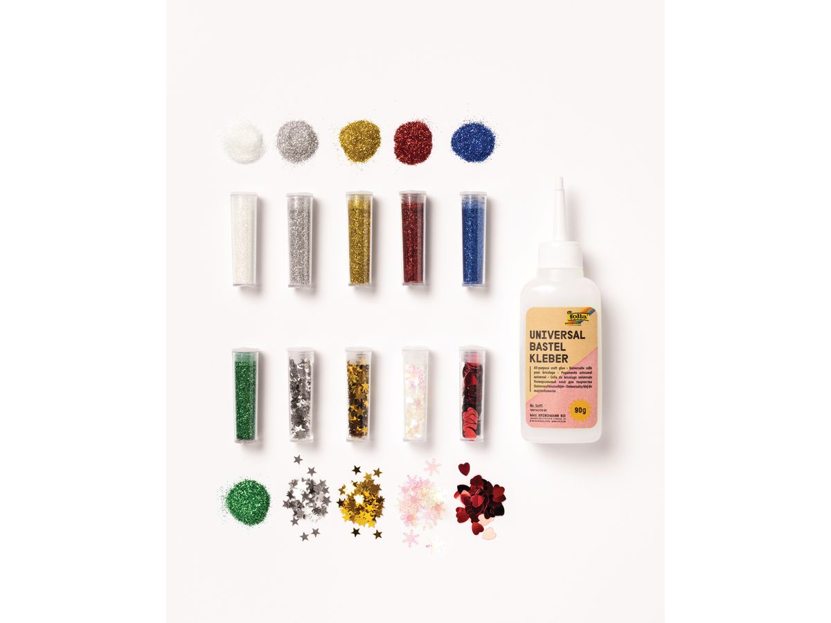 FOLIA Set di brillantini BIO 5791 (4001868133554)