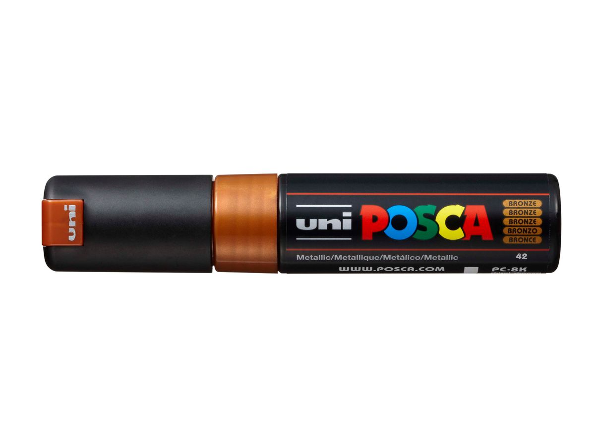 POSCA Marker 8mm PC-8K BRONZE MET, bronze (4902778113622)