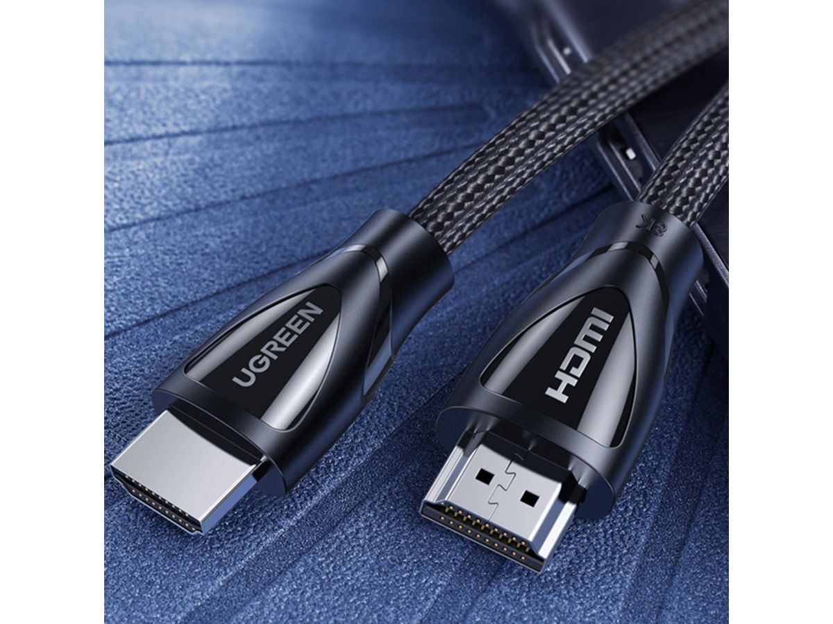 UGREEN Cable HDMI 8K, Braided 80404 3m,Black (6957303884049)