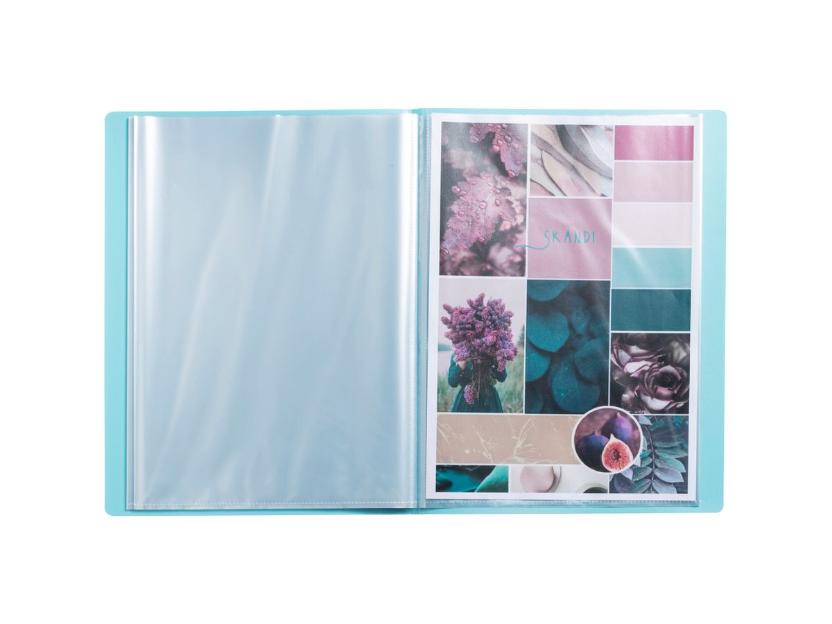 EXACOMPTA Cartella ad anelli A4 86270E assortiti 20 maniche (3130630862703)