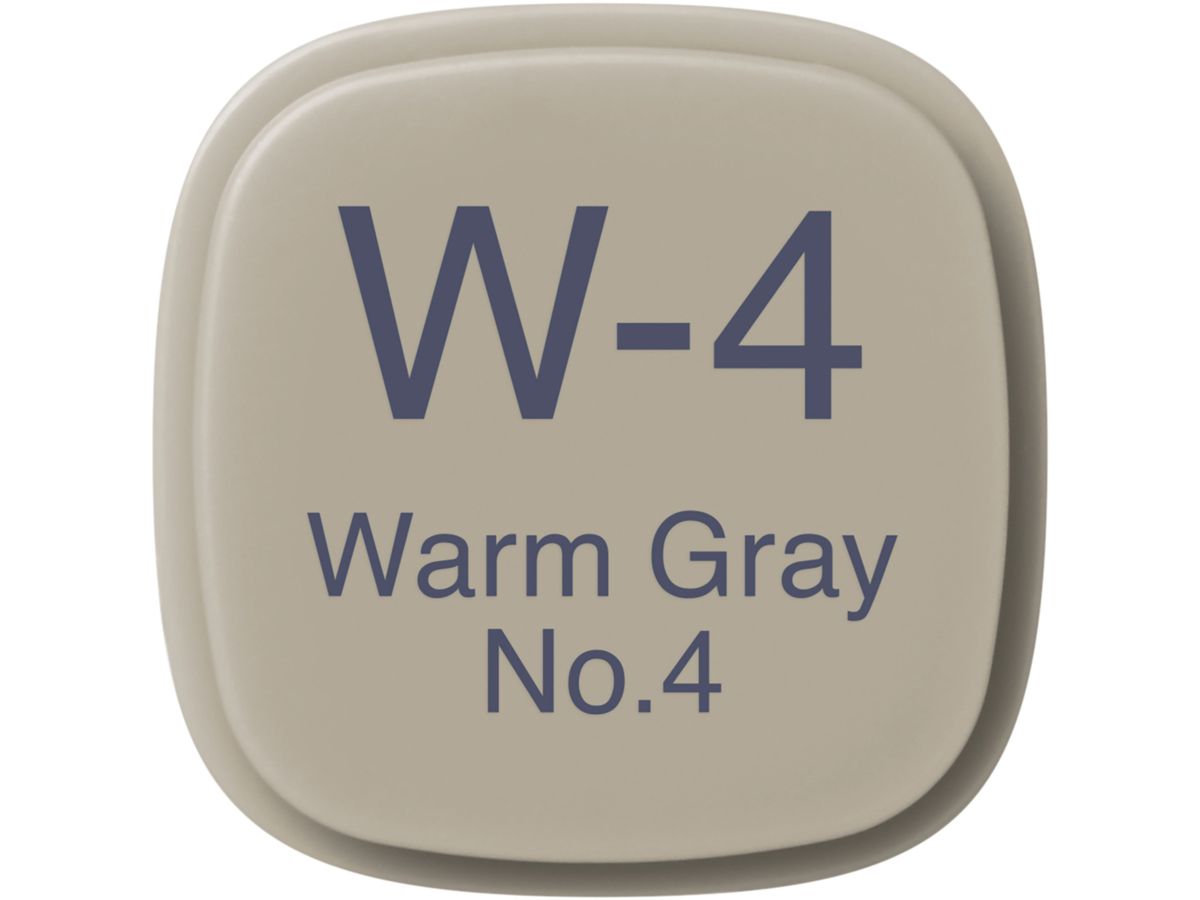 COPIC Marker Classic 20075110 W-4 - Warm Grey No.4 (4511338000380)