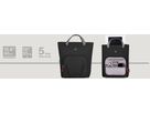 WENGER Motion Vertical Tote 15.6 Inch 612541 Laptop Tote Chic Black (7613329177921)
