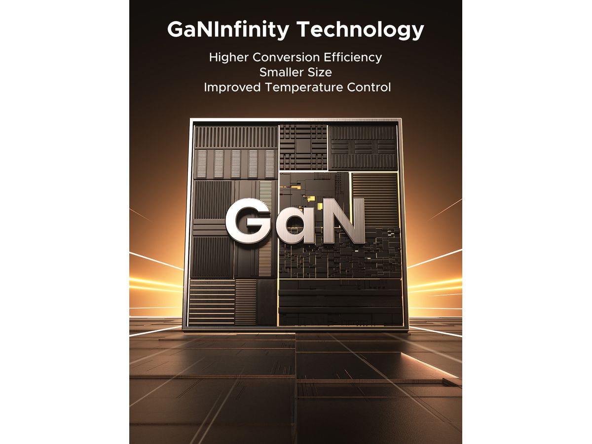 UGREEN Fast Charger 3-Port 100W GaN 65828 Retractable Cable (6941876268283)