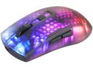DELTACO Lightweight Mouse Wirel.RGB GAM-145 Semi-Transparent,DM320,Black (7333048058614)