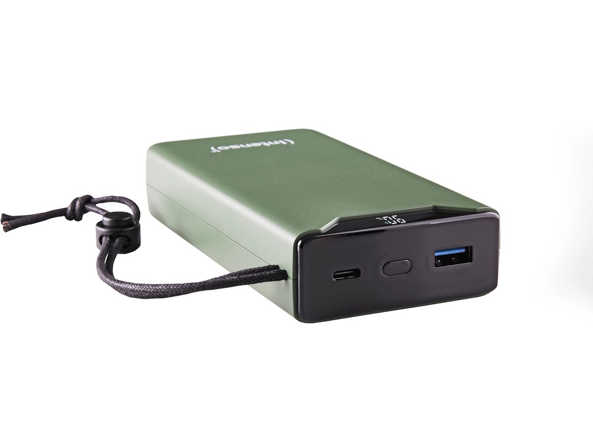 INTENSO Powerbank F20000, green 7332057 20000 mAh, USB-A, USB-C (4034303034826)