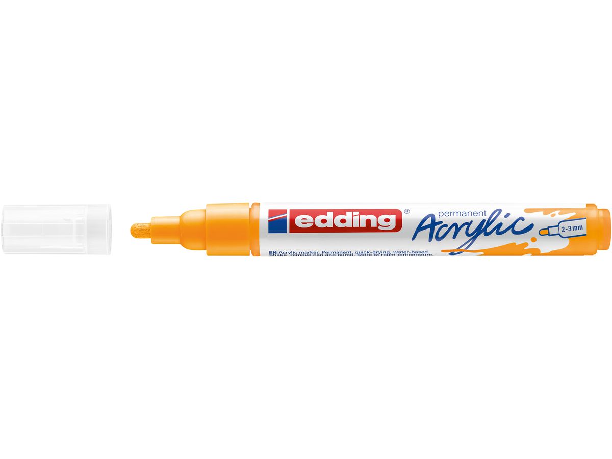 EDDING Acrylmarker 5100 2-3mm 5100-906 sonnengelb sdm (4057305026835)
