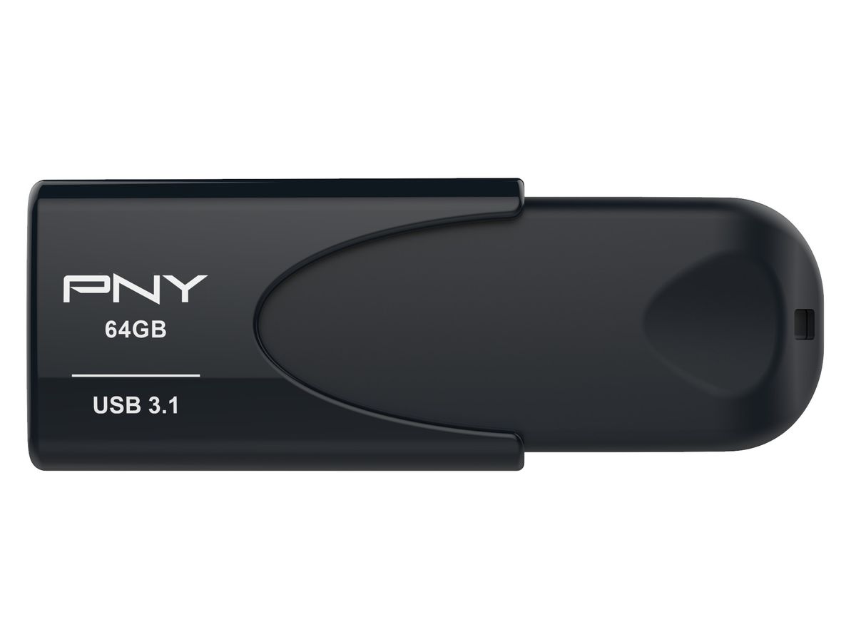 PNY Attaché 4 3.1 64GB USB 3.1 FD64GATT431KK-EF (3536403372866)