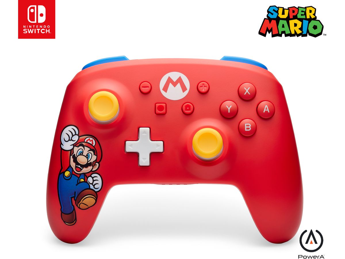 POWER A Wireless Controller NSGP0309-01 NSW, Mario Joy (0617885095511)