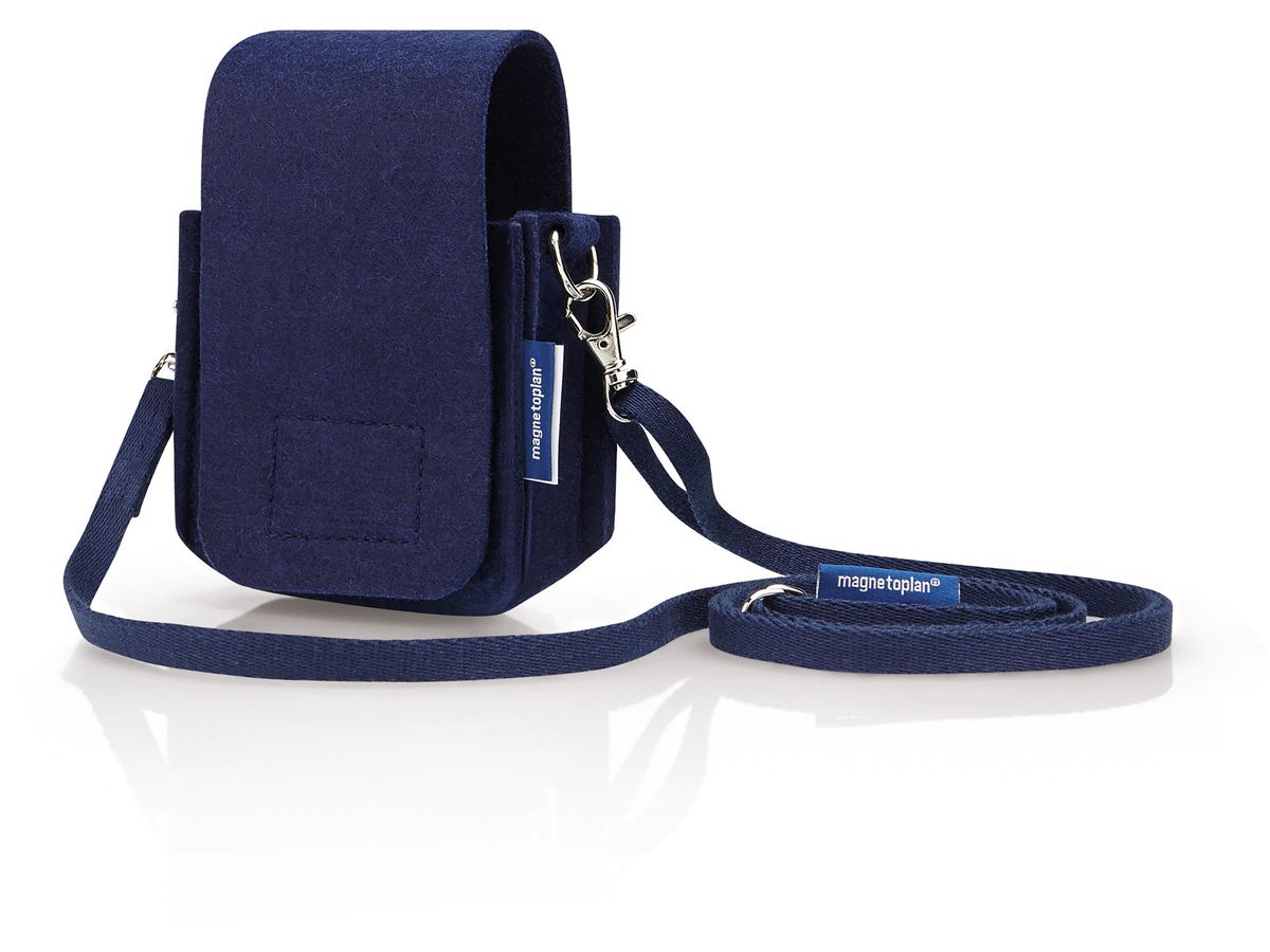 MAGNETOPLAN Moderatorentasche ecoAware 11124 blau, Filz 110x150x70mm (4013695064567)