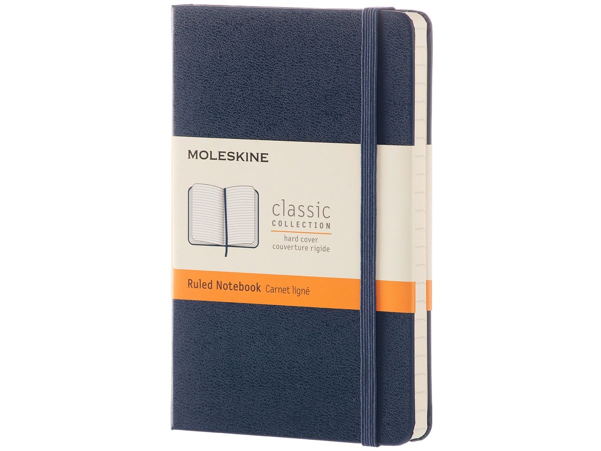 MOLESKINE Taccuino P A6 893564 rigato Saphir (8051272893564)