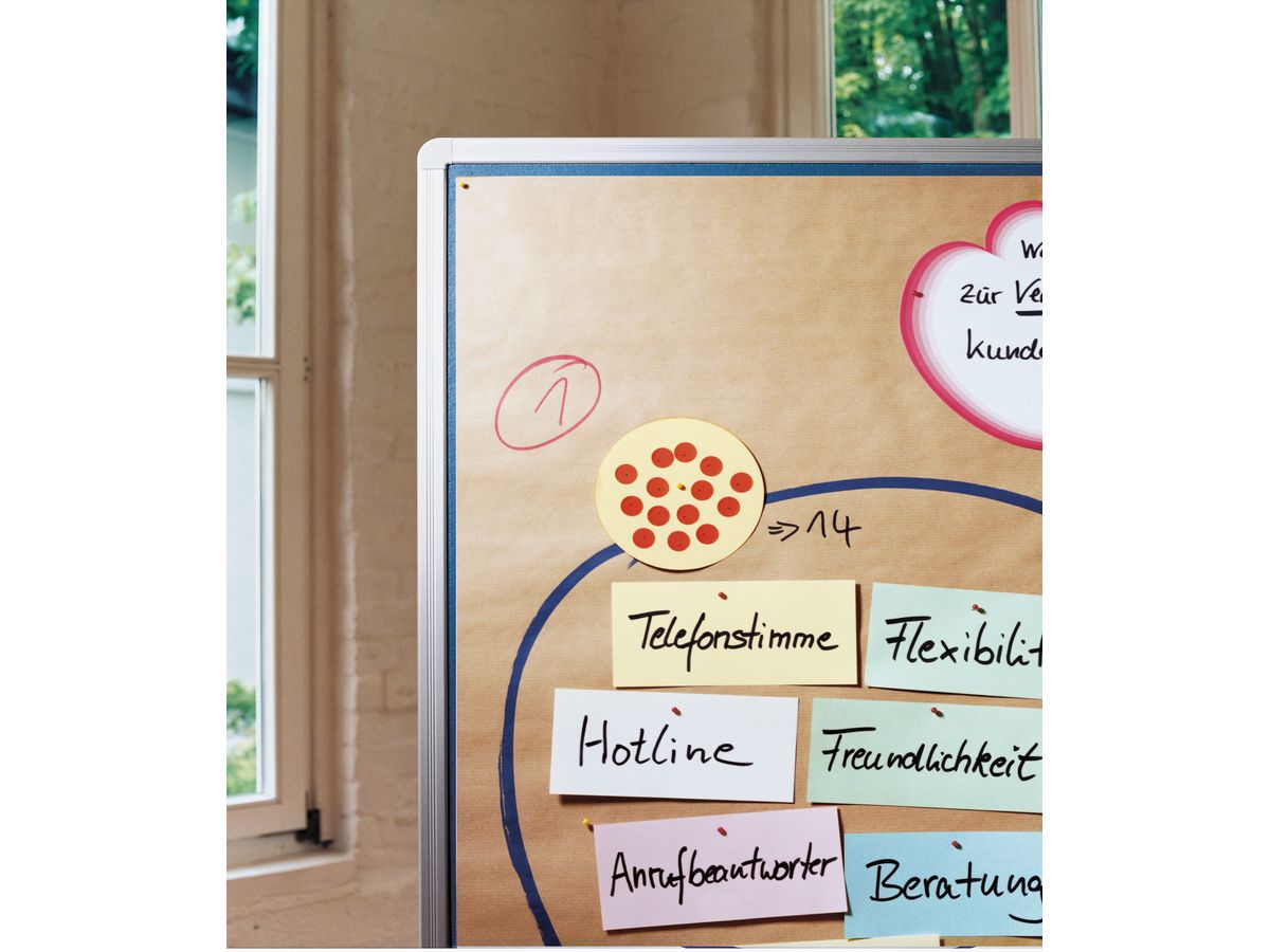 LEGAMASTER Moderationspapier 7-240100 140×116cm braun, 100 Blatt (8713797028905)