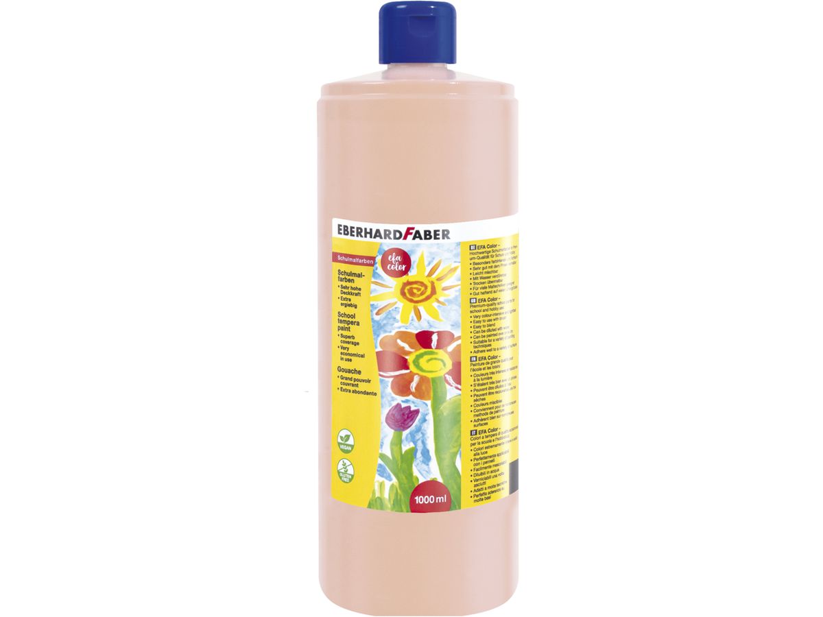 EBERHARD FABER Colore opaco 1000ml 575087 beige rosso (4087205750875)