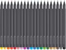 FABER-CASTELL Finepen Grip 0.4mm 151620 20 colori, astuccio (4005401516200)