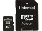 INTENSO micro SDHC Card Class 10 4GB 3413450 (4034303016099)