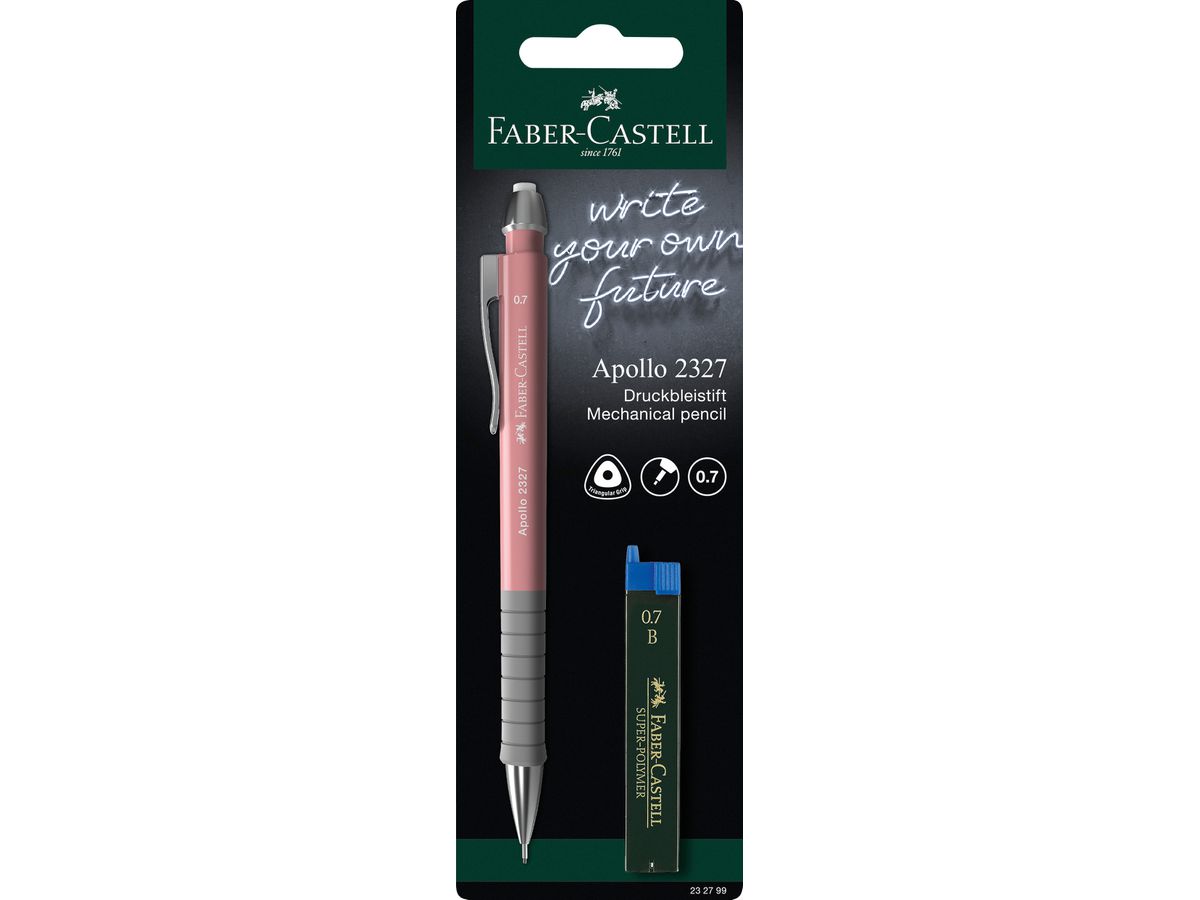 FABER-CASTELL Portemine Apollon 232799 avec mines, ass. (4005402327997)