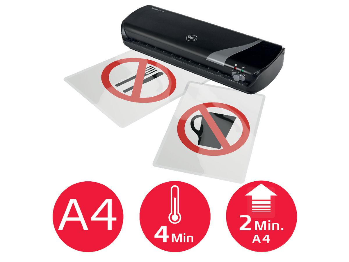 GBC Laminiergerät 4402075EU Inspire + A4 (5028252502719)