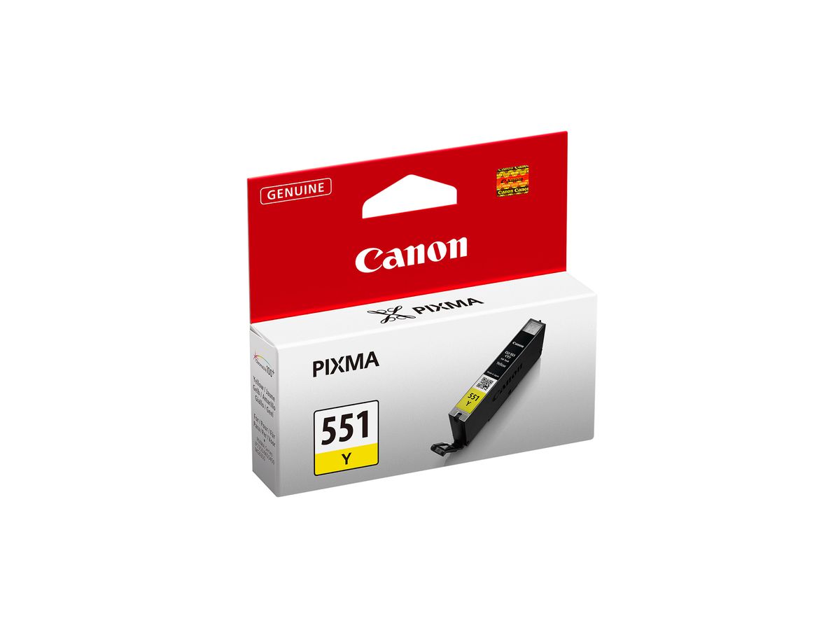 CANON Cart. d'inchiostro yellow CLI-551Y PIXMA MG5450 7ml (4960999905563)