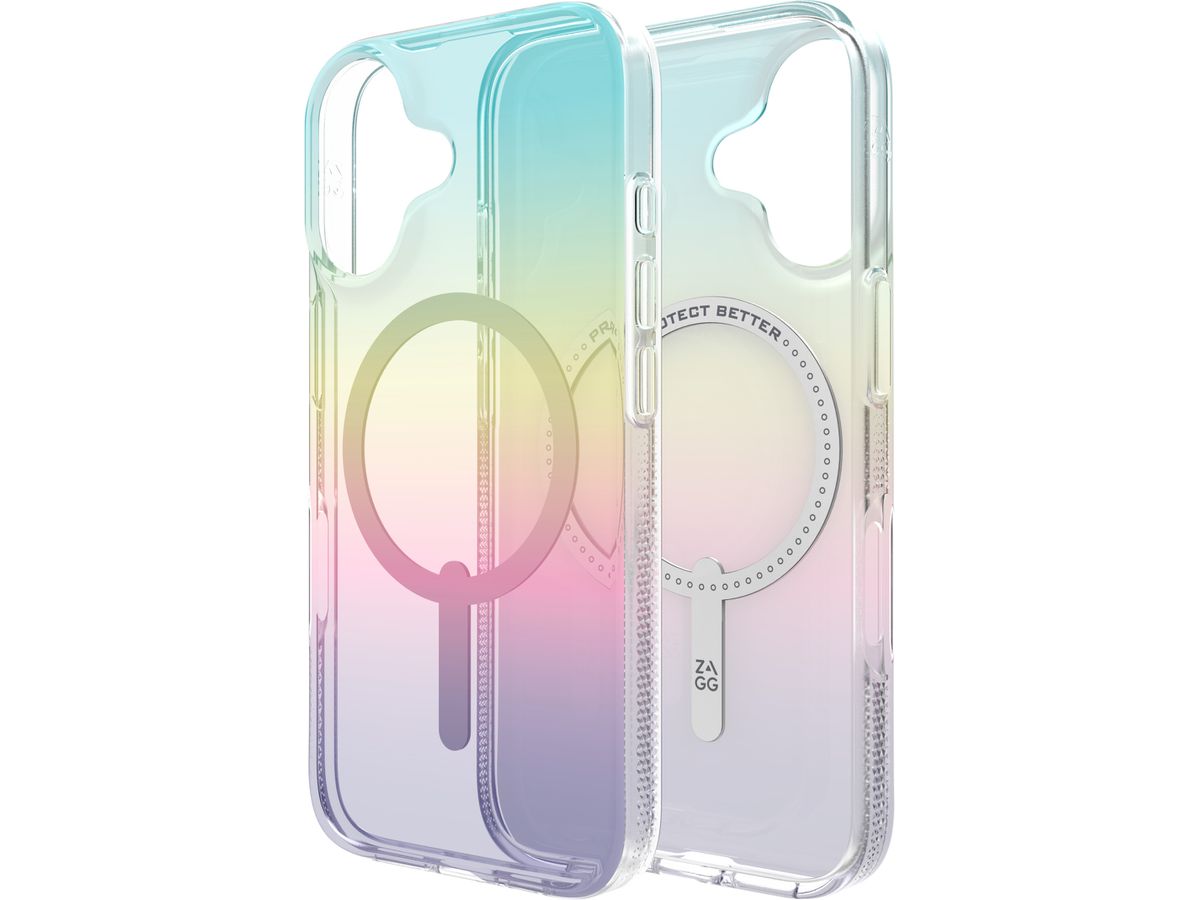 ZAGG Milan Cases Snap Apple 702315110 iPhone 16, Iridescent (0840390319463)